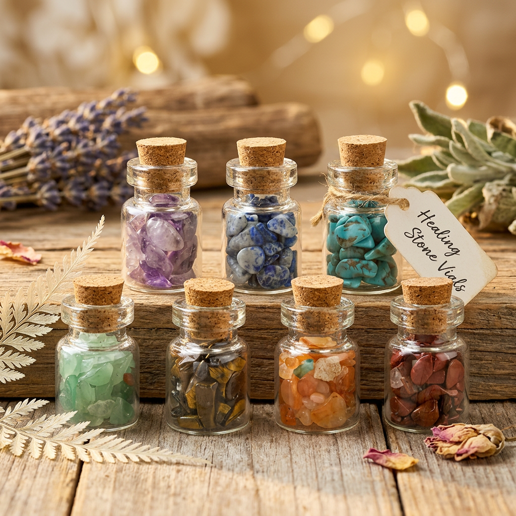 Gemstones bottle