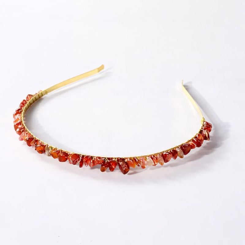Natural Stone Crushed Stone Head piece