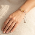 Natural Stone Bracelet with Card-November