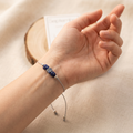 Natural Stone Bracelet with Card-September